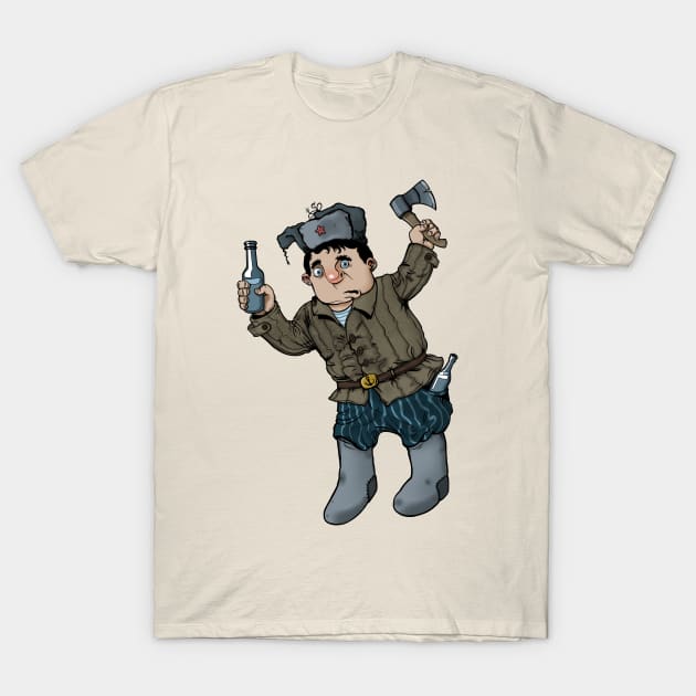 Soviet menace comrade (alone) T-Shirt by SheenGraff